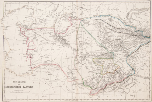 The Isthmus of Caucasus, and Armenia 1860